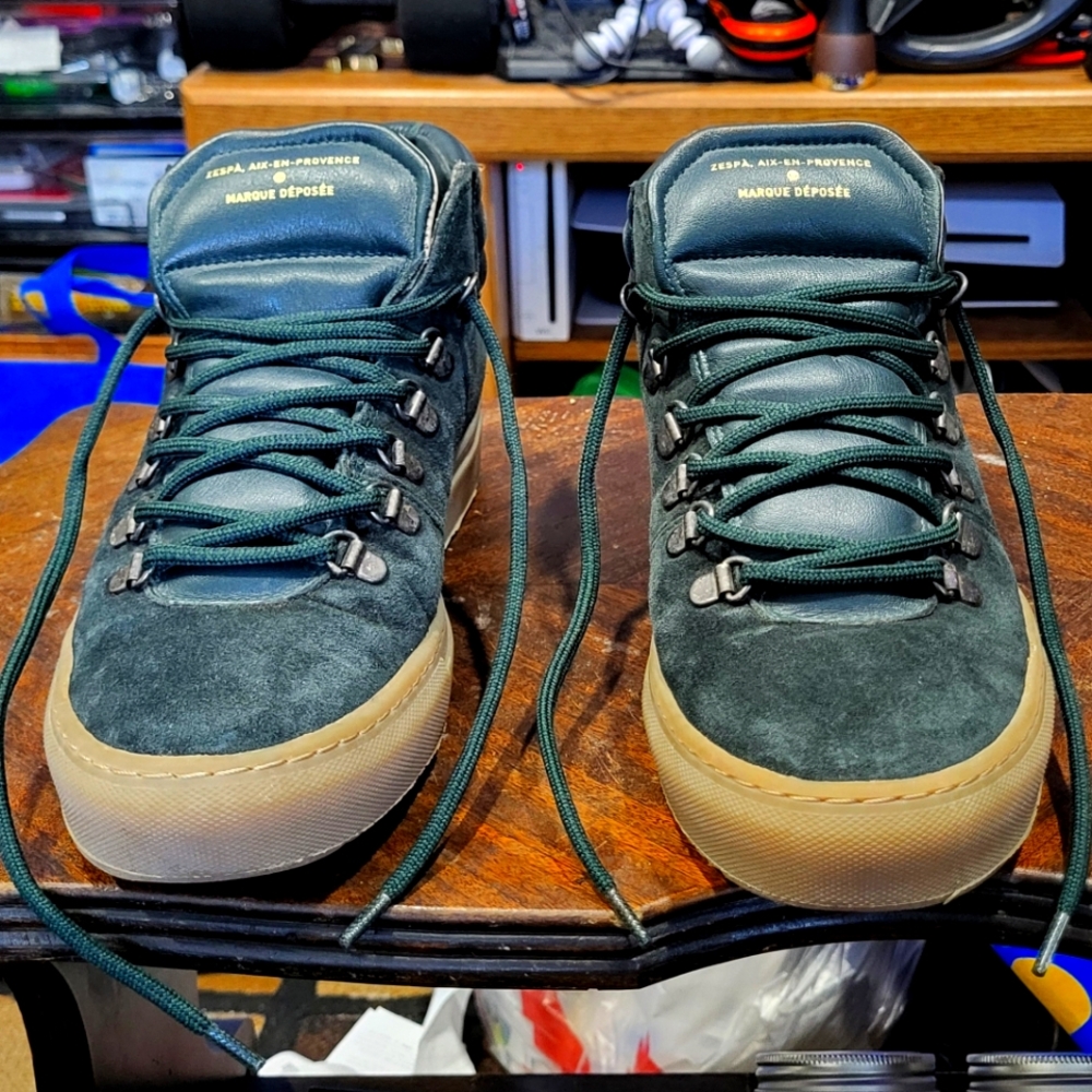 Zespà Hybrid Sneakers Green  (Woman Size: FR 39 = US 8)